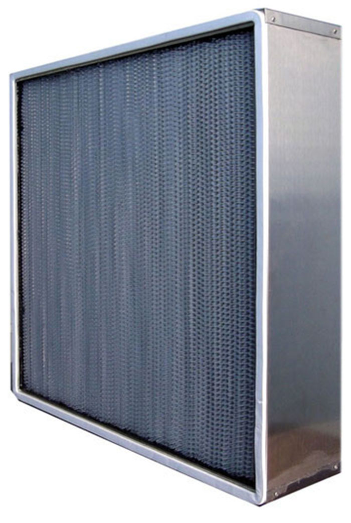 400度耐高温高效过滤器-耐350-400度高温高效空气过滤器