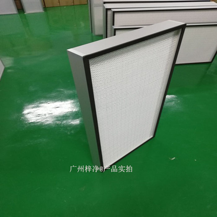 高效过滤器尺寸与无尘室通风系统的风道尺寸相匹配
